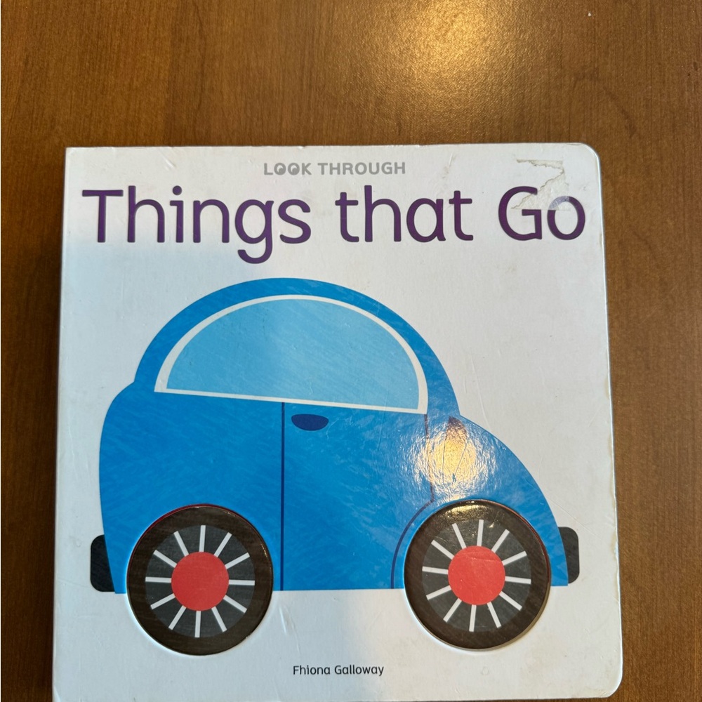 Kid Book - Things That Go Book by Fhiona Galloway